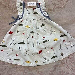 Pink Chicken golf dress 3t